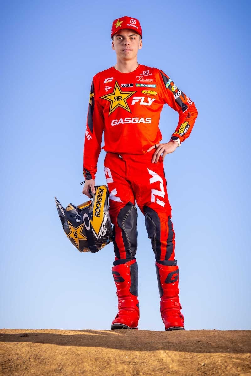 Team Rockstar Energy GASGAS Factory Racing pronto per la stagione SX 2025